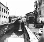 Padova-La conca idraulica delle Porte Contarine,come si presentava prima delle demolizioni (Adriano Danieli)